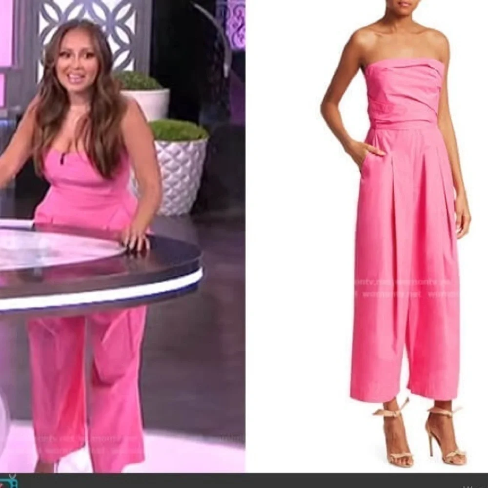 NEW Rachel Comey pink Tristan Jumpsuit size 8 - Picture 3 of 16